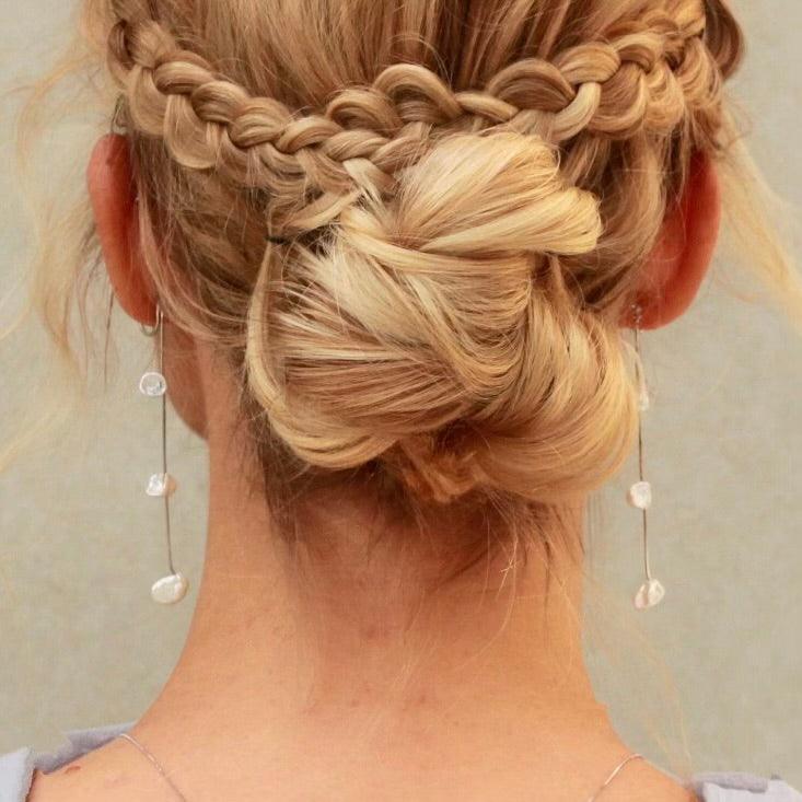 Silver Floating Petal Ear Cuff – Dainty Silver Ear Cuff for Women