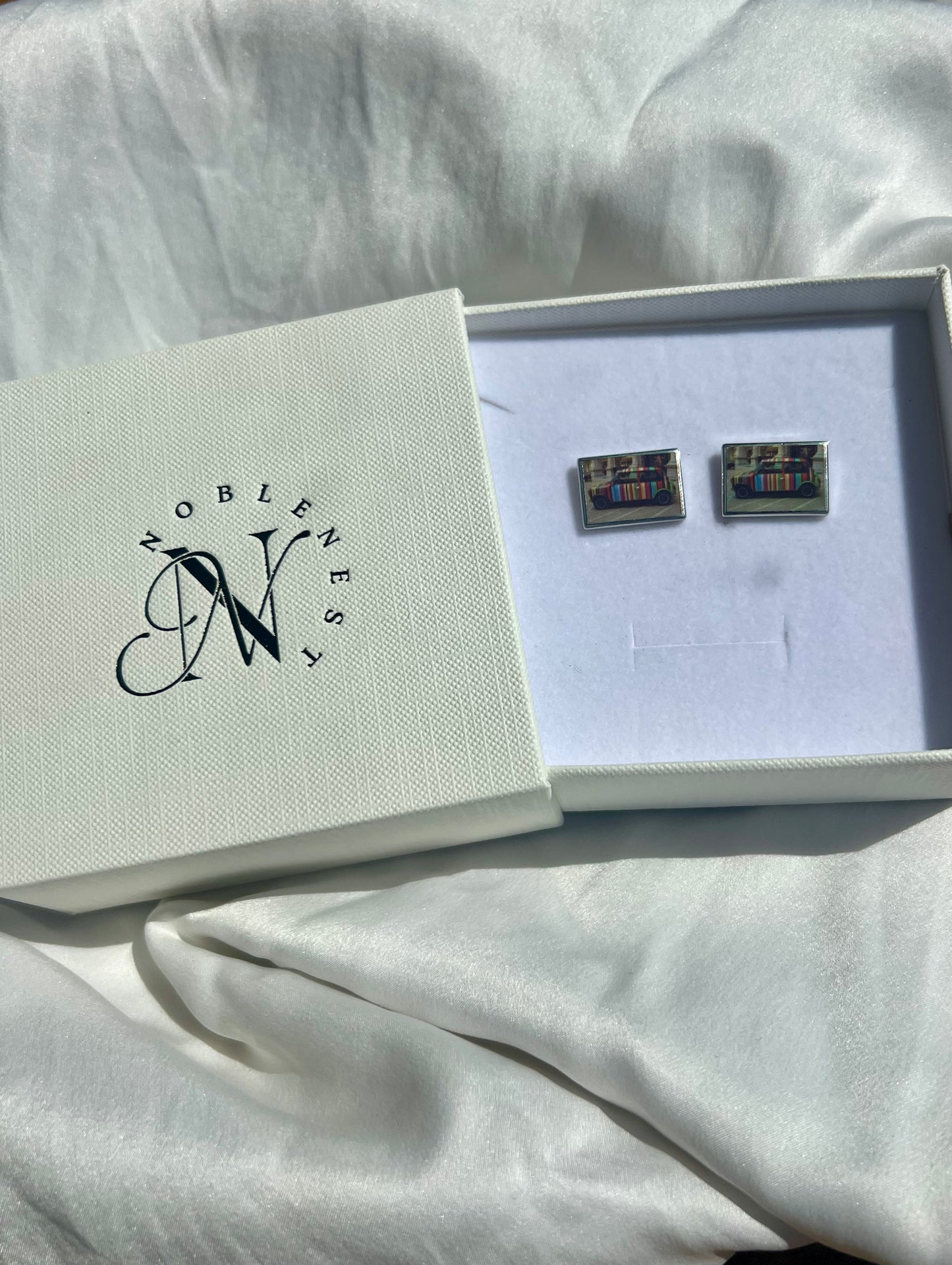 Genuine Paul Smith Mini Cooper Car Cufflinks