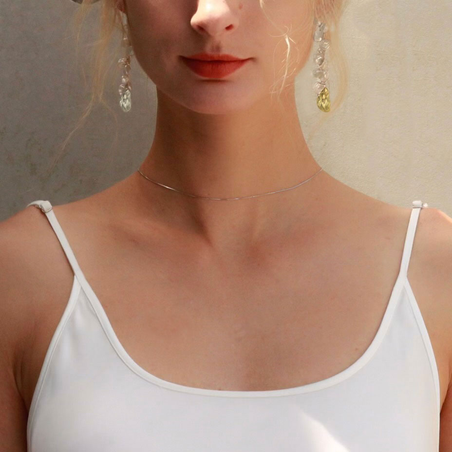 Blooming Keshi Ear Cuff – Gold & Silver set