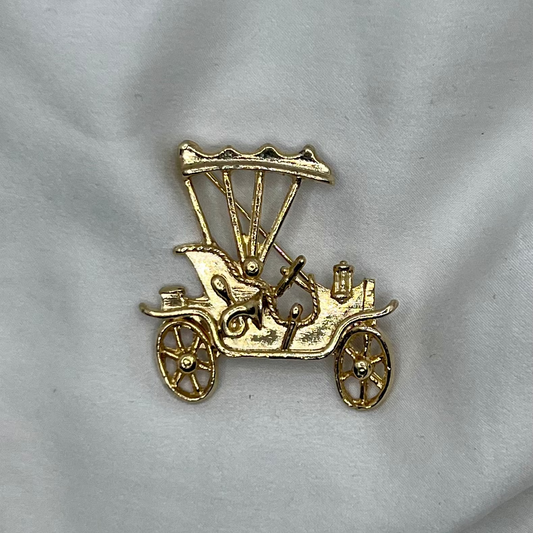 ヴィンテージ　1920sスタイル・オープンカー ブローチ